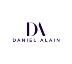 logo for Daniel Alain, a long-time client of Lyon Content, creative writing agency.