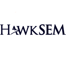 Logo for digital marketing agency, HawkSEM