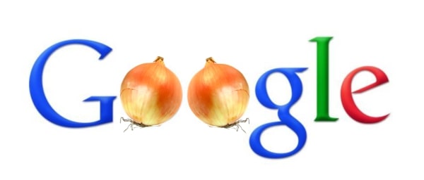 google onion logo