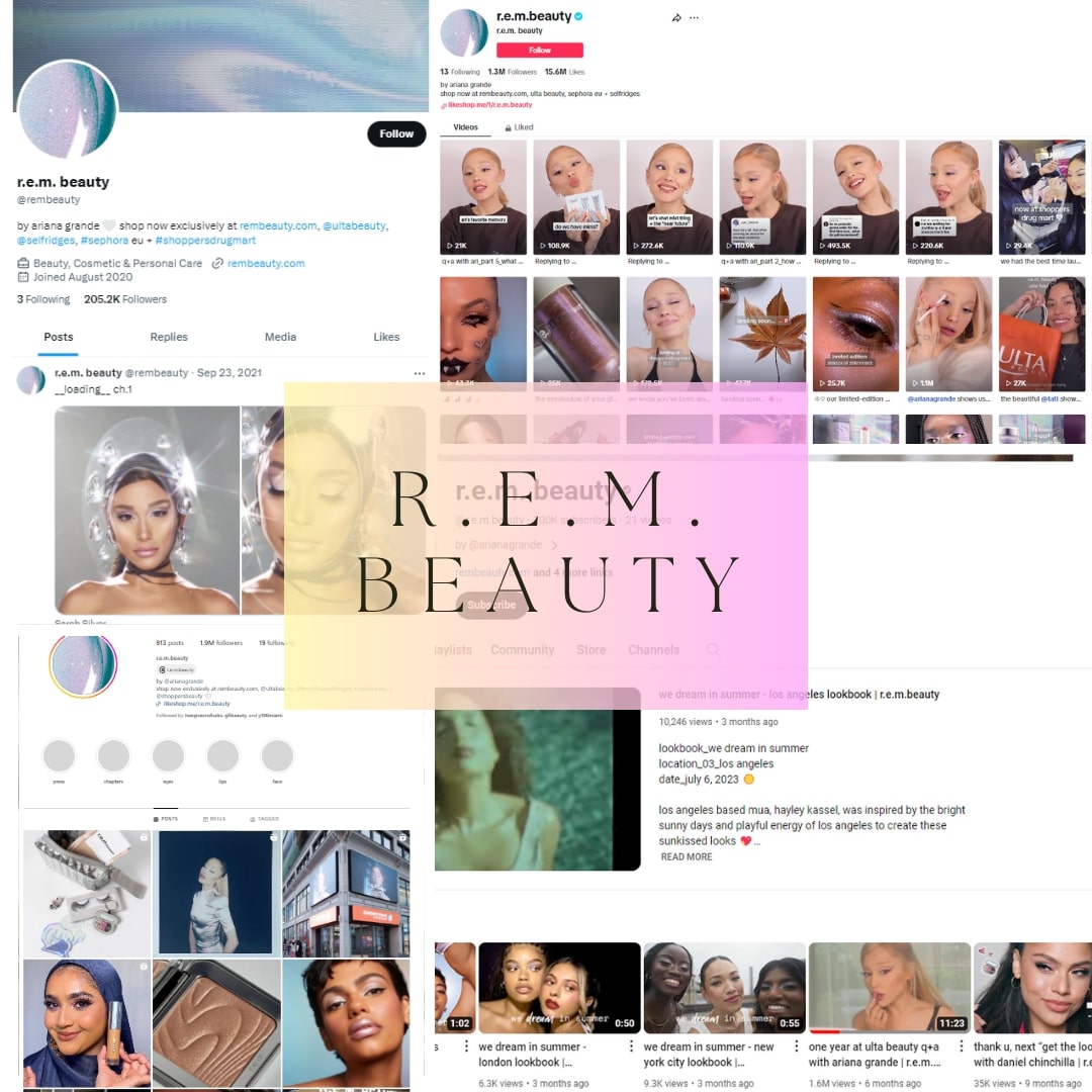 R.E.M. Beauty vs. Rare Beauty Marketing Lyon Content Agency